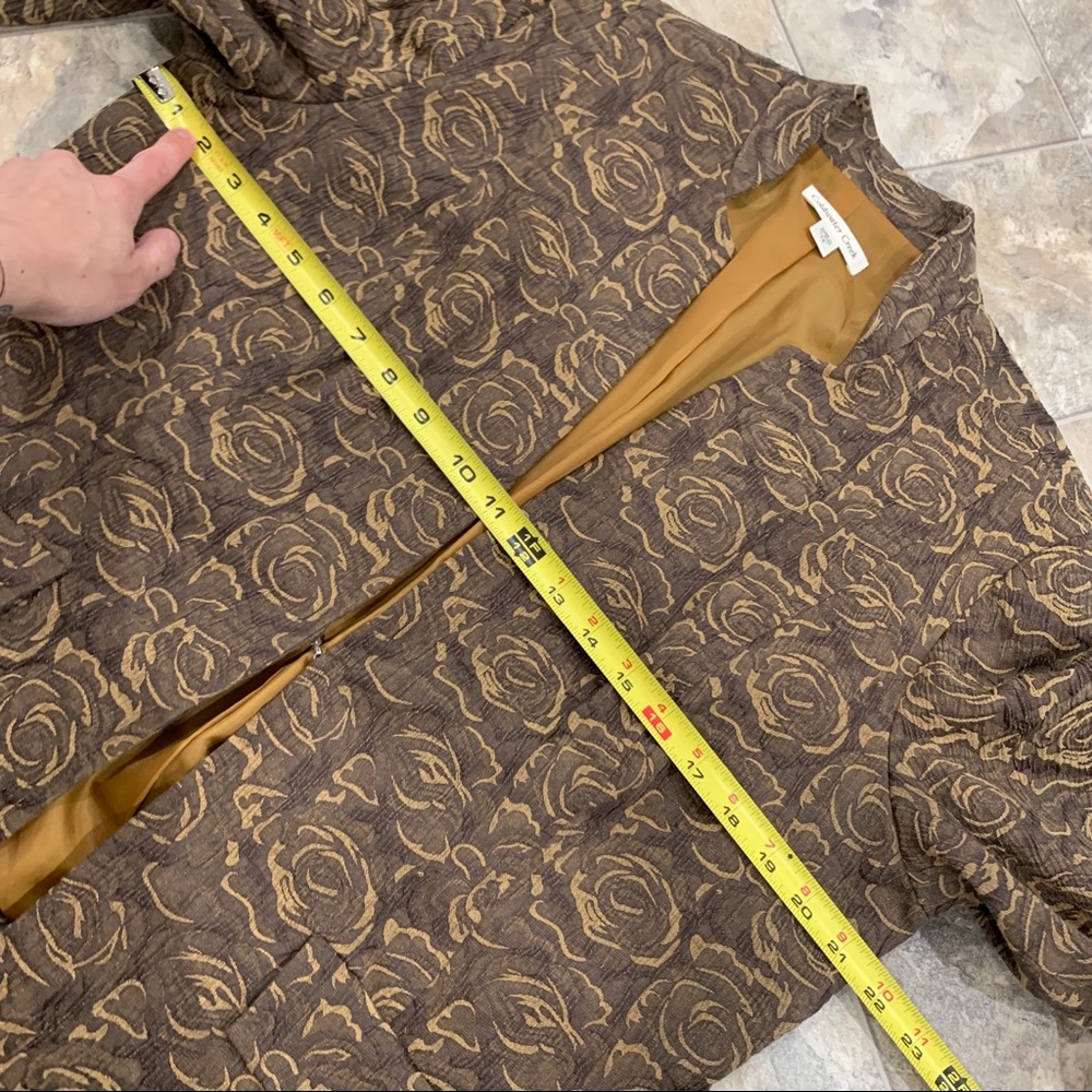 Coldwater Creek Rose Patterned Jacket - image 7